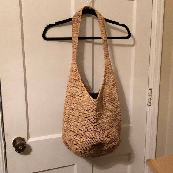 Vintage Handbags - Vintage Woven Shoulder Bag
